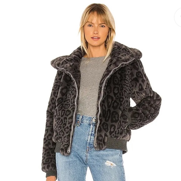 generation love leopard bomber